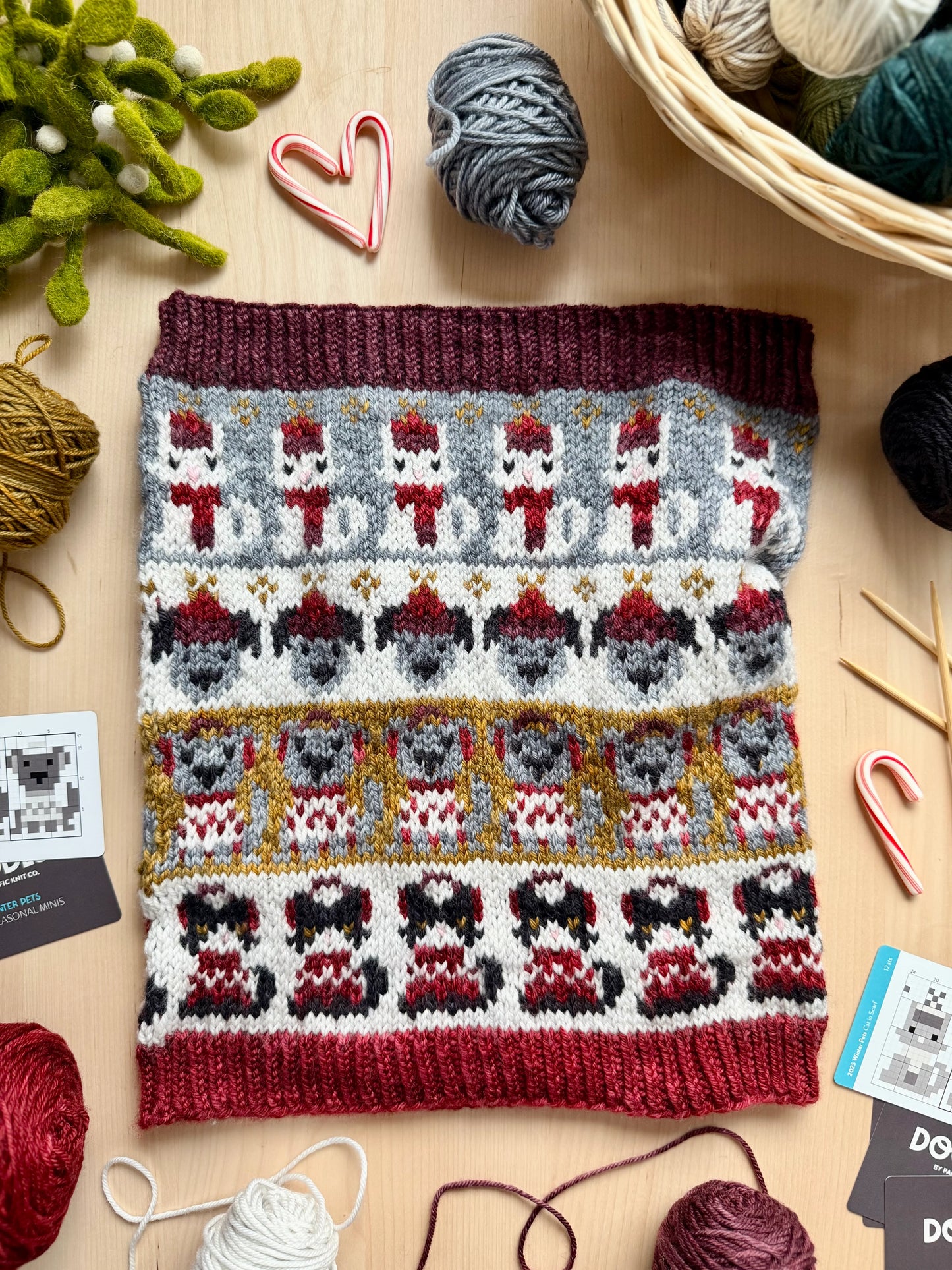 Doodle Cowl Knitting Class: Winter