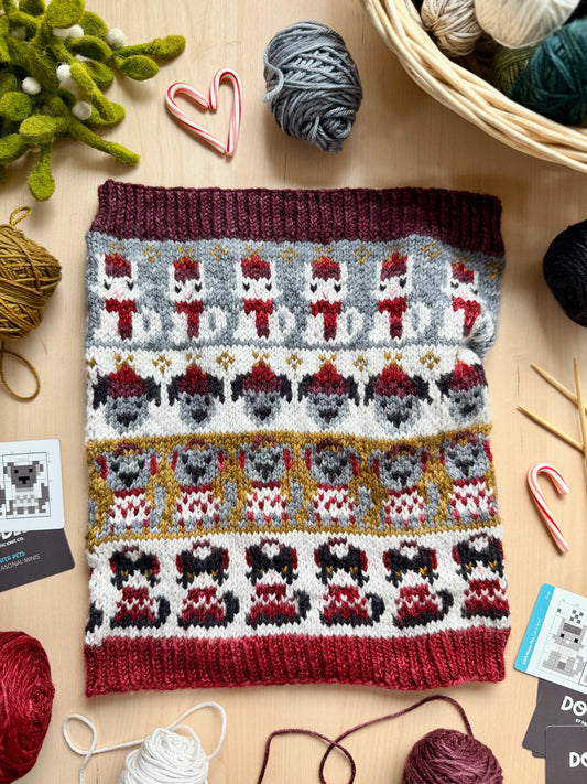 Doodle Cowl Knitting Class: Winter