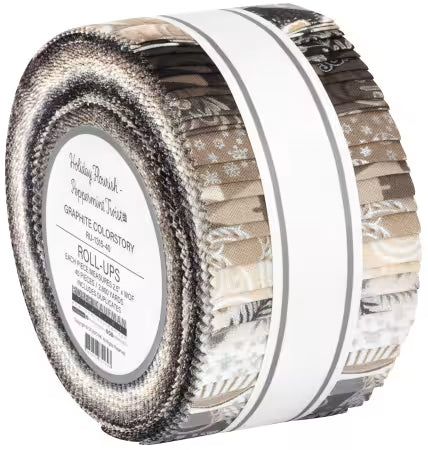Holiday Flourish Jelly Roll 2.5in Strips (40pc)