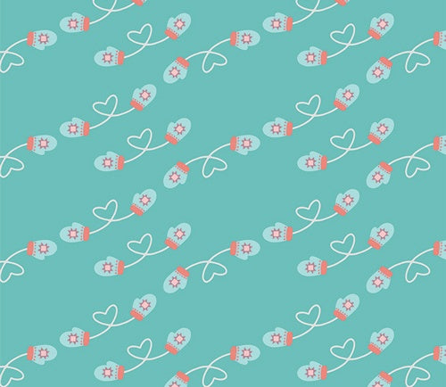 Mitten Smitten - Frost & Fir by Art Gallery Fabrics