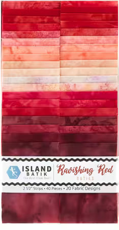 Basics Ravishing Reds Jelly Roll 2.5in Strips (40pc)