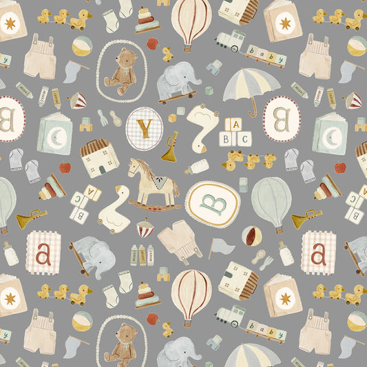 Dream Big - Dove - Dear Stella Small Wonder fabric