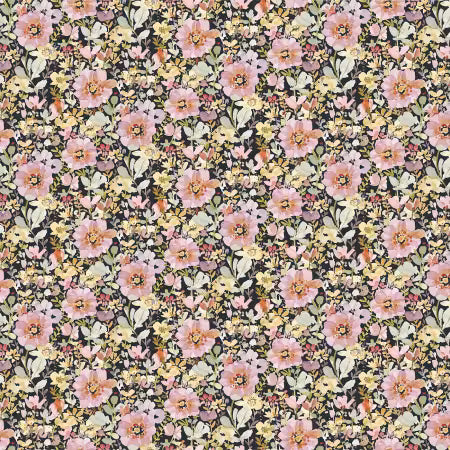 Wildflowers - Fall in Love - QUILTING COTTON/POPLIN