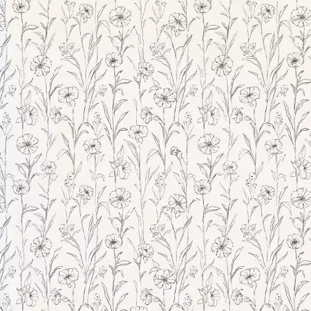 Blooms - Cream - Fall in Love - QUILTING COTTON/POPLIN