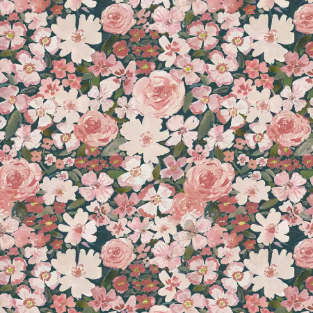 In Full Bloom - Fall in Love - QUILTING COTTON/POPLIN