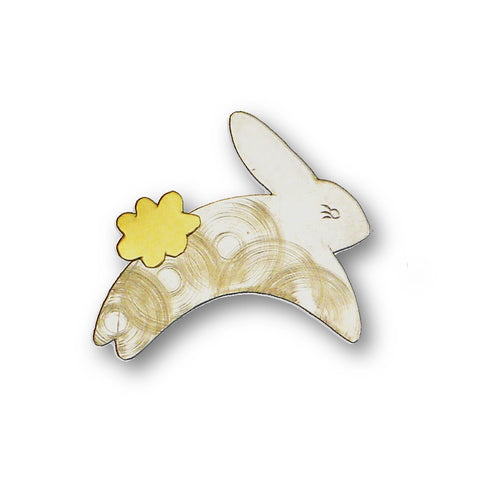 Puffin & Company Bunny petite magnetic mini minder needle keeper