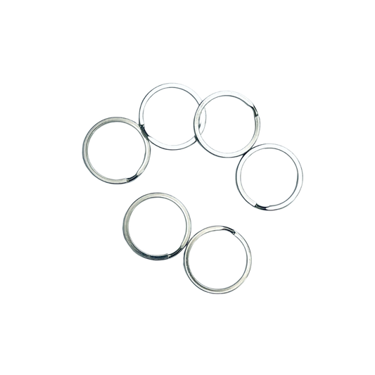 Split Rings Polished 1.25 inch - Around the Bobbin
