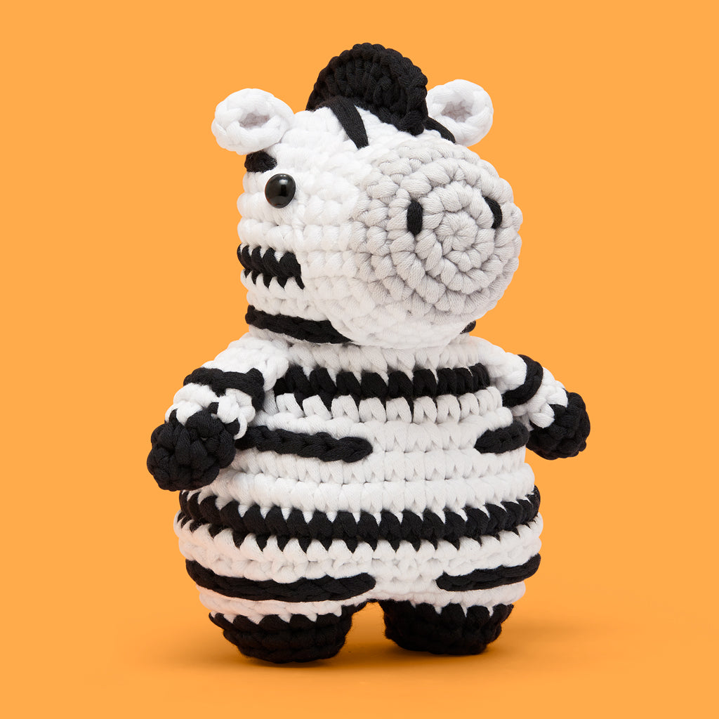 Jasper the Zebra Crochet Kit - The Woobles