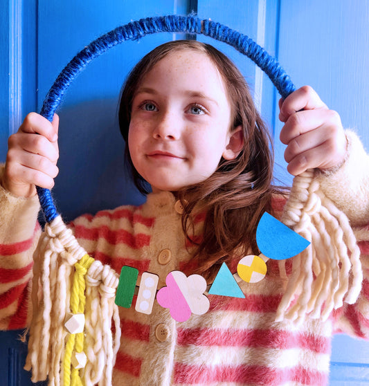Modern Spring Wreaths: A Creative Mother's Day Craft for Kids (Ages 5+)