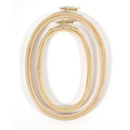 Oval Embroidery Hoop - 6"