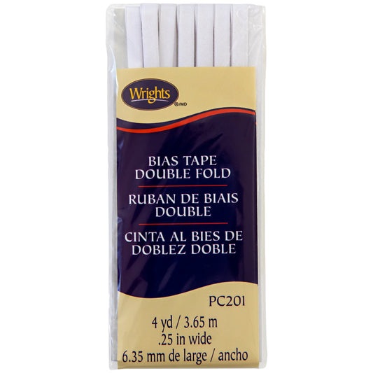 Wrights Double Fold Bias Tape package