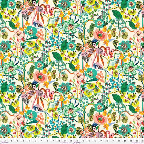 A Thousand Flowers - Citrus - Vibrant Botanica - homesewn