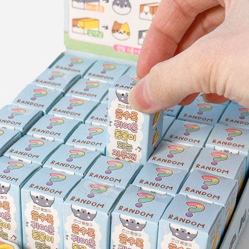Magic Transform Animal Eraser – Cute Blind Box Puzzle Eraser