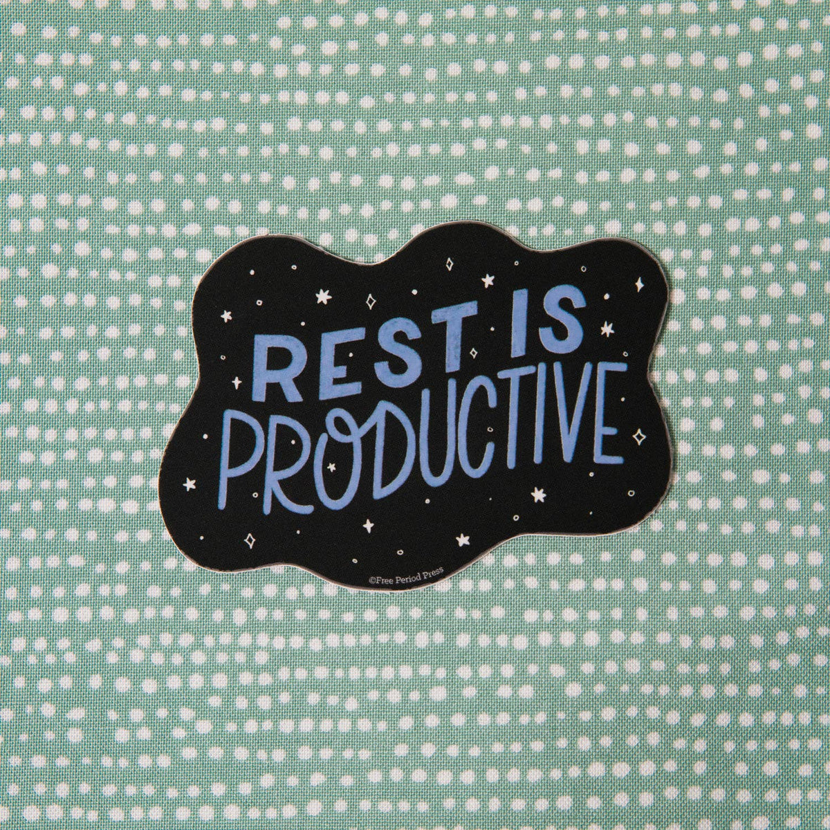 Rest is Productive Vinyl Decal Sticker