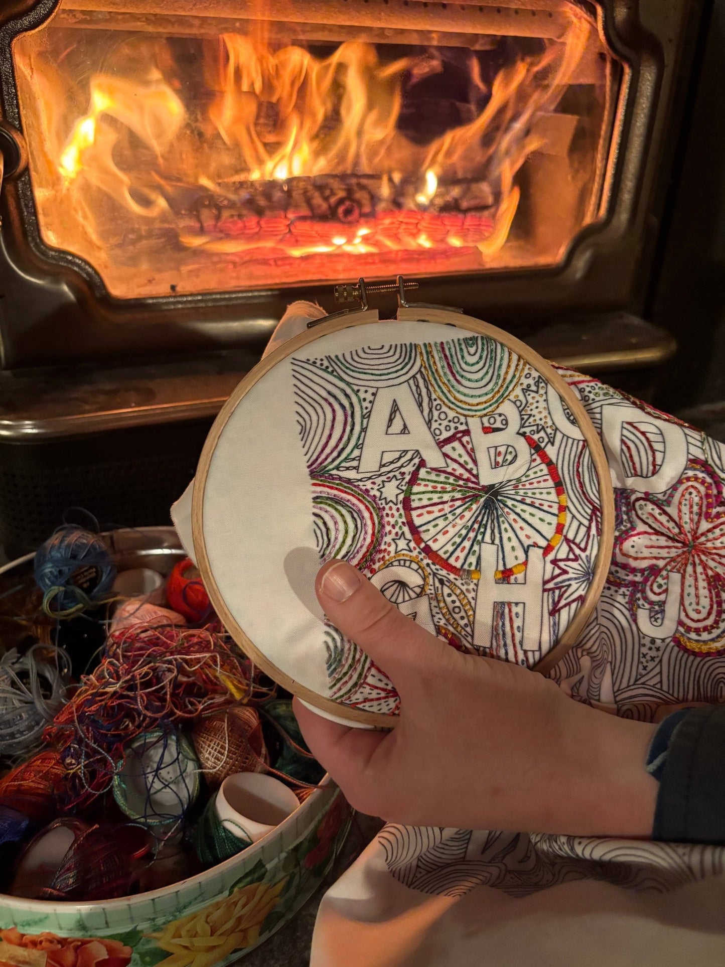 ABC Max Hand Embroidery Sampler - homesewn