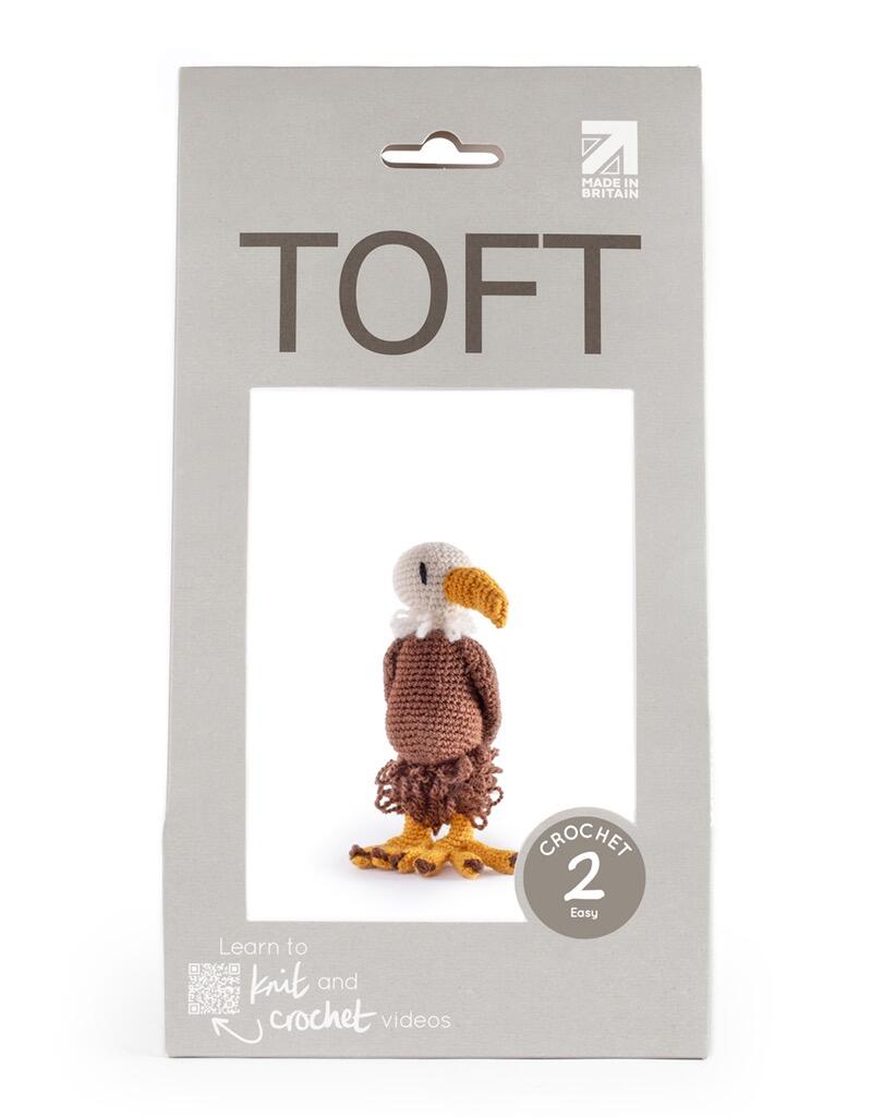 Abraham the Bald Eagle Crochet Kit - homesewn