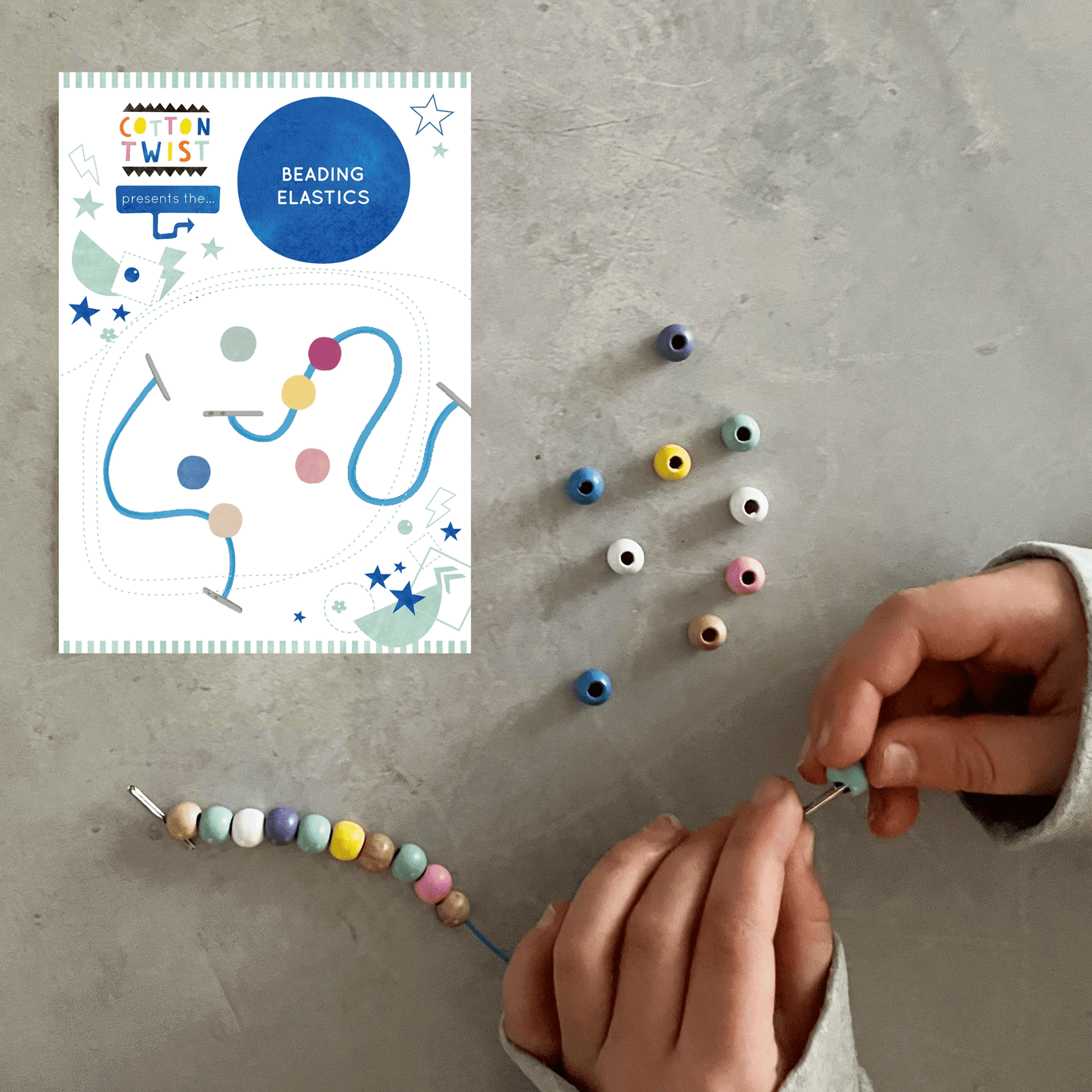 Additional Set of 10 Beading Elastics - homesewn