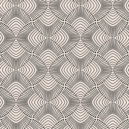 Adrianus - Ivory - Marsh Havens - Cloud 9 ORGANIC QUILTING COTTON/POPLIN fabric - homesewn