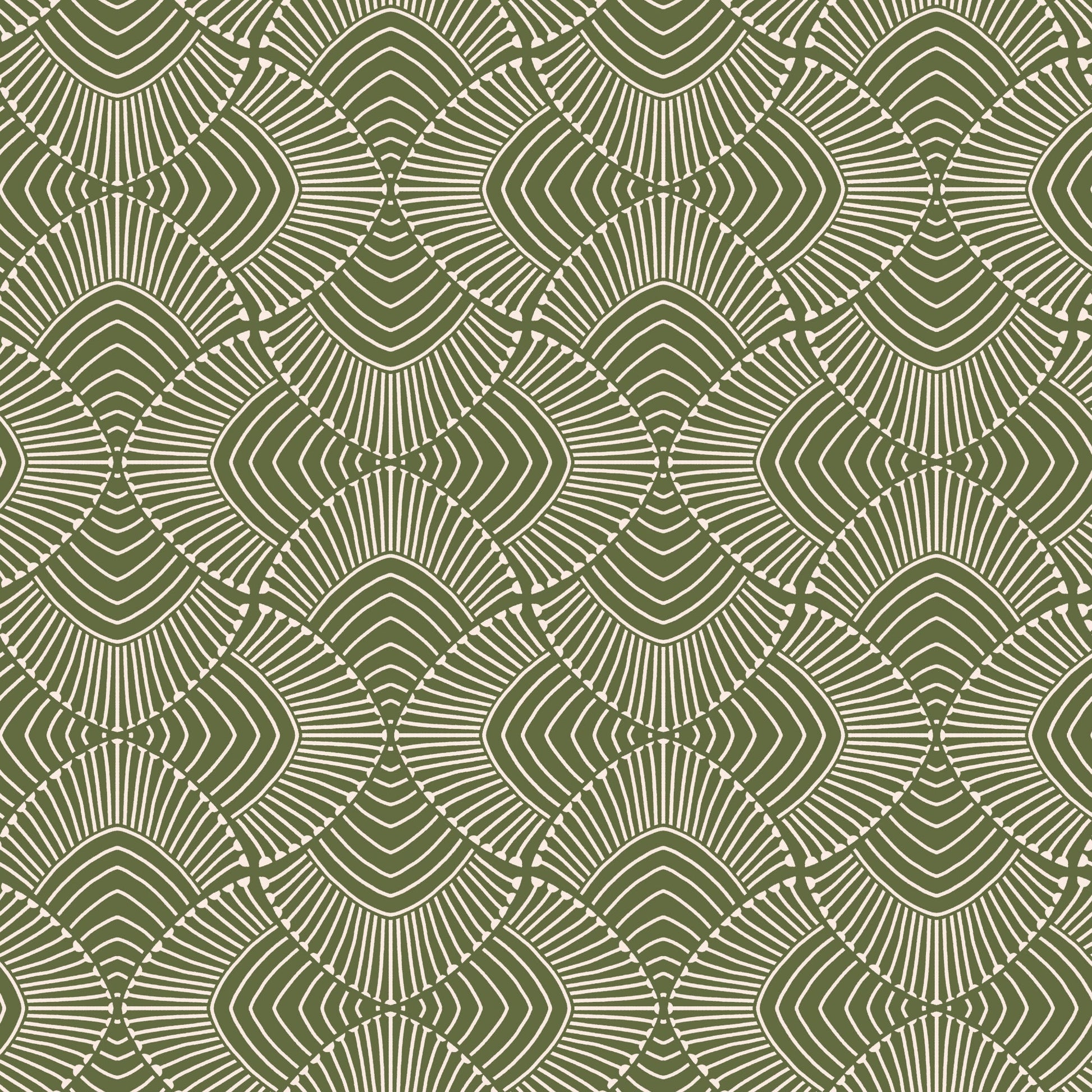 Adrianus - Olive - Marsh Havens - Cloud 9 ORGANIC QUILTING COTTON/POPLIN fabric - homesewn