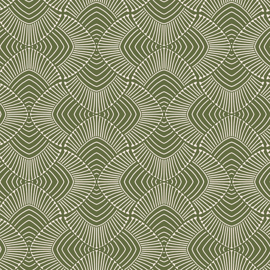 Adrianus - Olive - Marsh Havens - Cloud 9 ORGANIC QUILTING COTTON/POPLIN fabric - homesewn