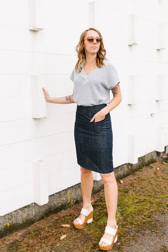 Alberta Street Pencil Skirt - homesewn