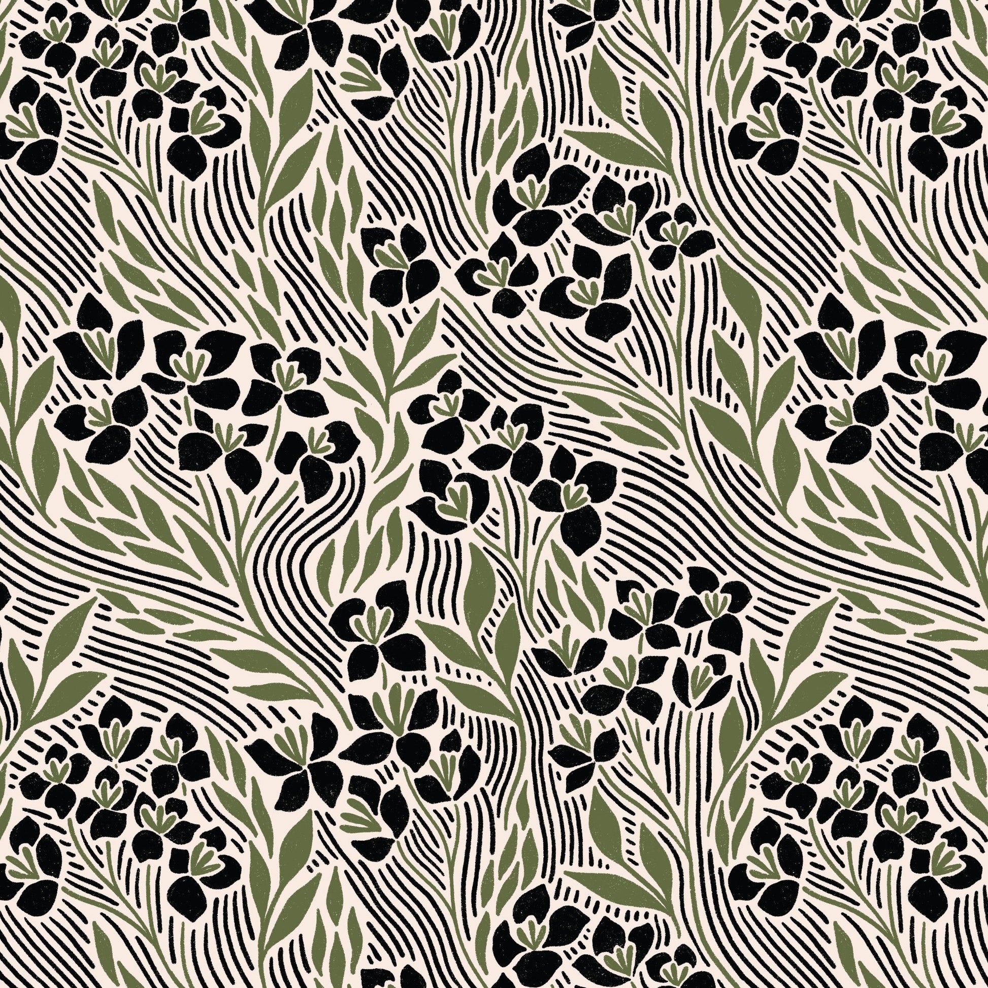 Alida - Marsh Havens - Cloud 9 ORGANIC QUILTING COTTON/POPLIN fabric - homesewn