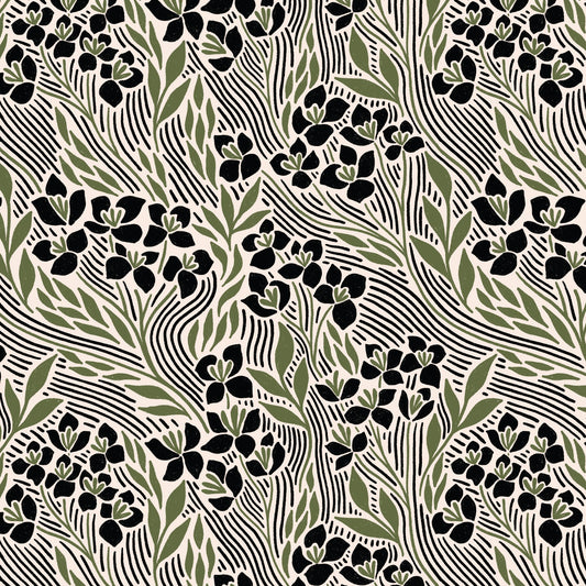 Alida - Marsh Havens - Cloud 9 ORGANIC QUILTING COTTON/POPLIN fabric - homesewn