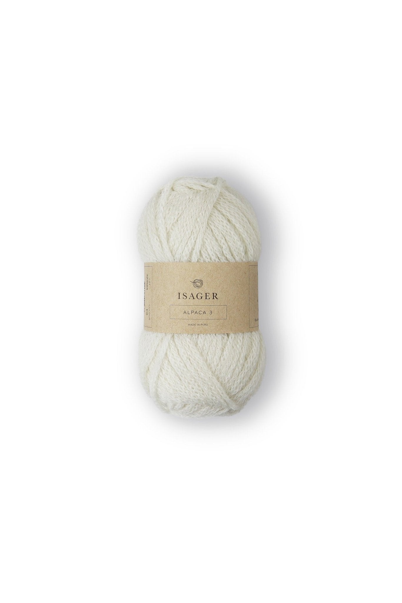 Alpaca 3 - 50% Alpaca/50% Wool - 50 g/125 m - Worsted Weight - homesewn