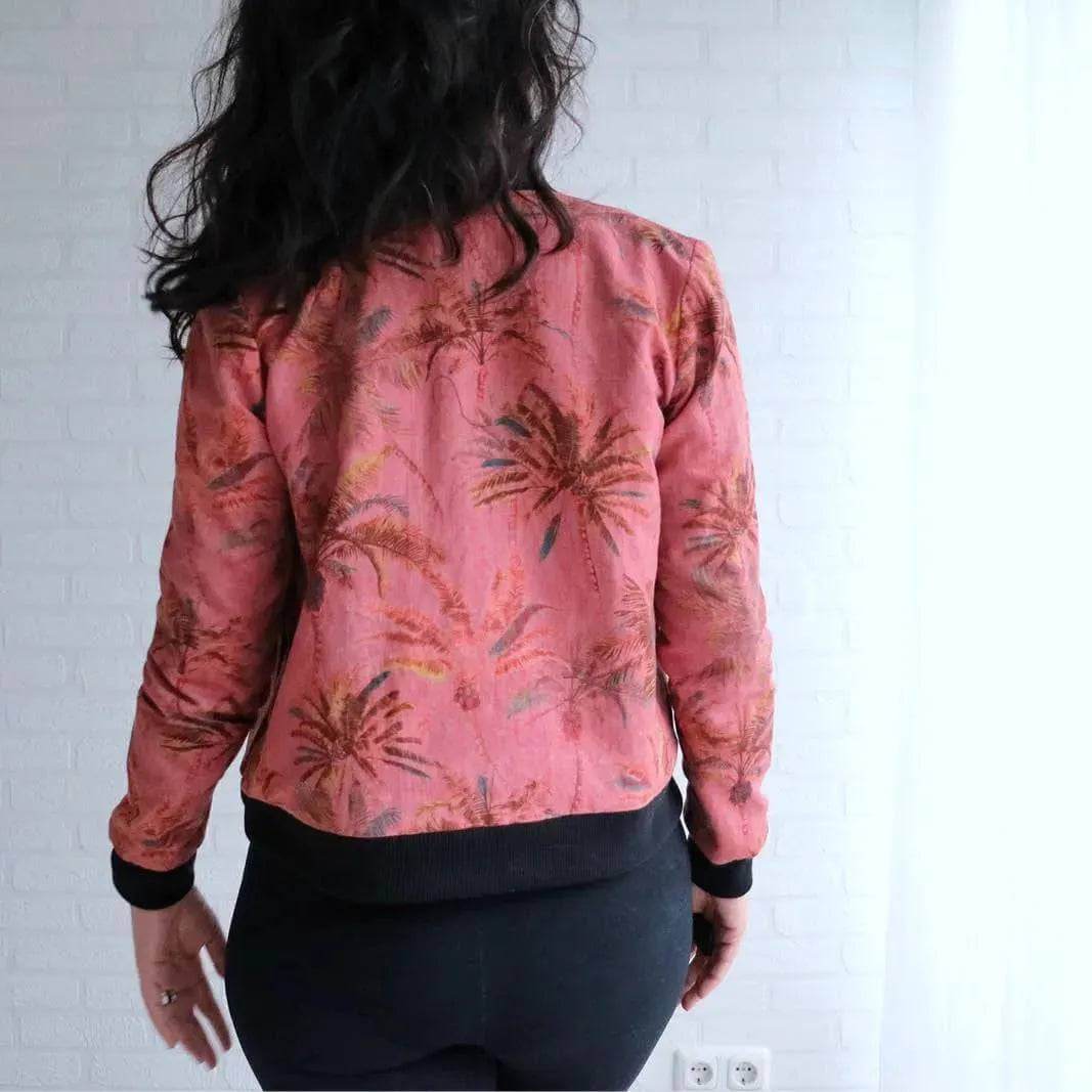 Amelia Bomber Jacket sewing pattern PDF DOWNLOAD - homesewn