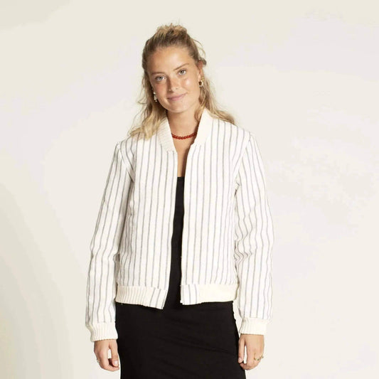 Amelia Bomber Jacket sewing pattern PDF DOWNLOAD - homesewn