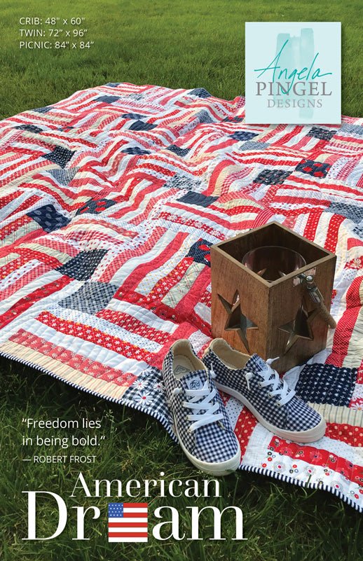 American Dream Quilt - Printed Pattern - homesewn