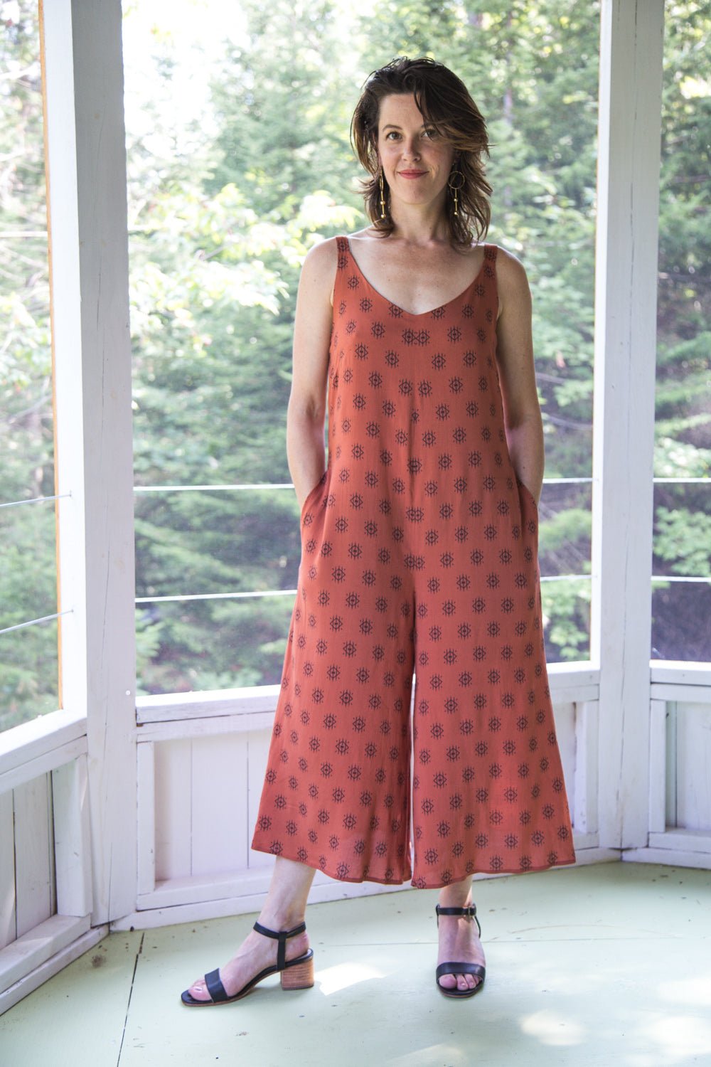 Amy Jumpsuit Pattern - PDF PATTERN - homesewn