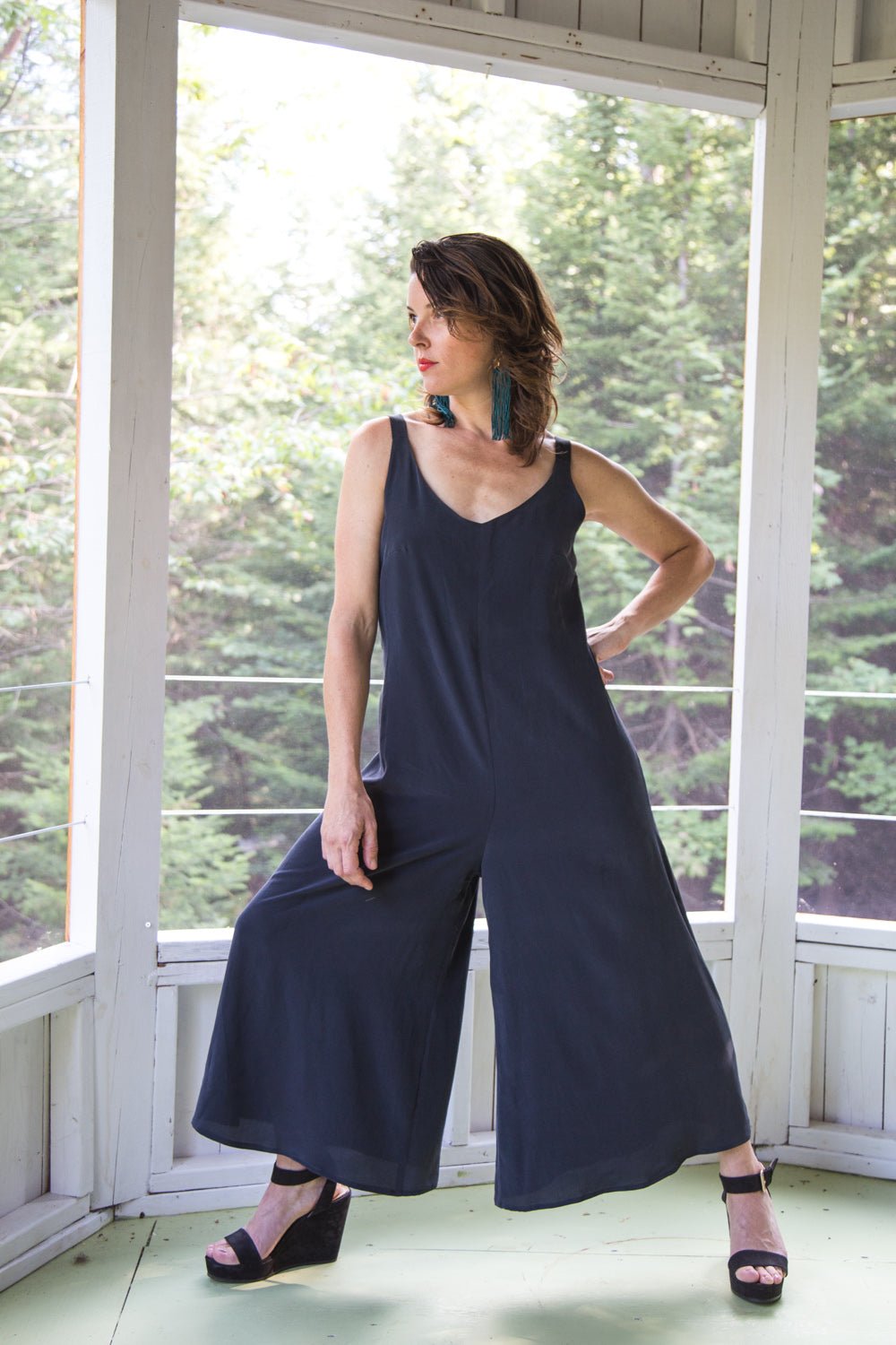 Amy Jumpsuit Pattern - PDF PATTERN - homesewn
