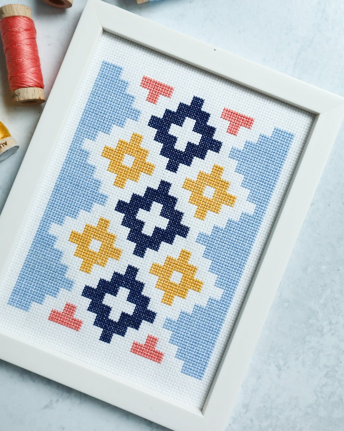 Andes Ode Cross Stitch Pattern - PRINTED PATTERN - homesewn