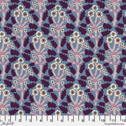 Angel - Blue - The City of Dreams - QUILTING COTTON/POPLIN - homesewn