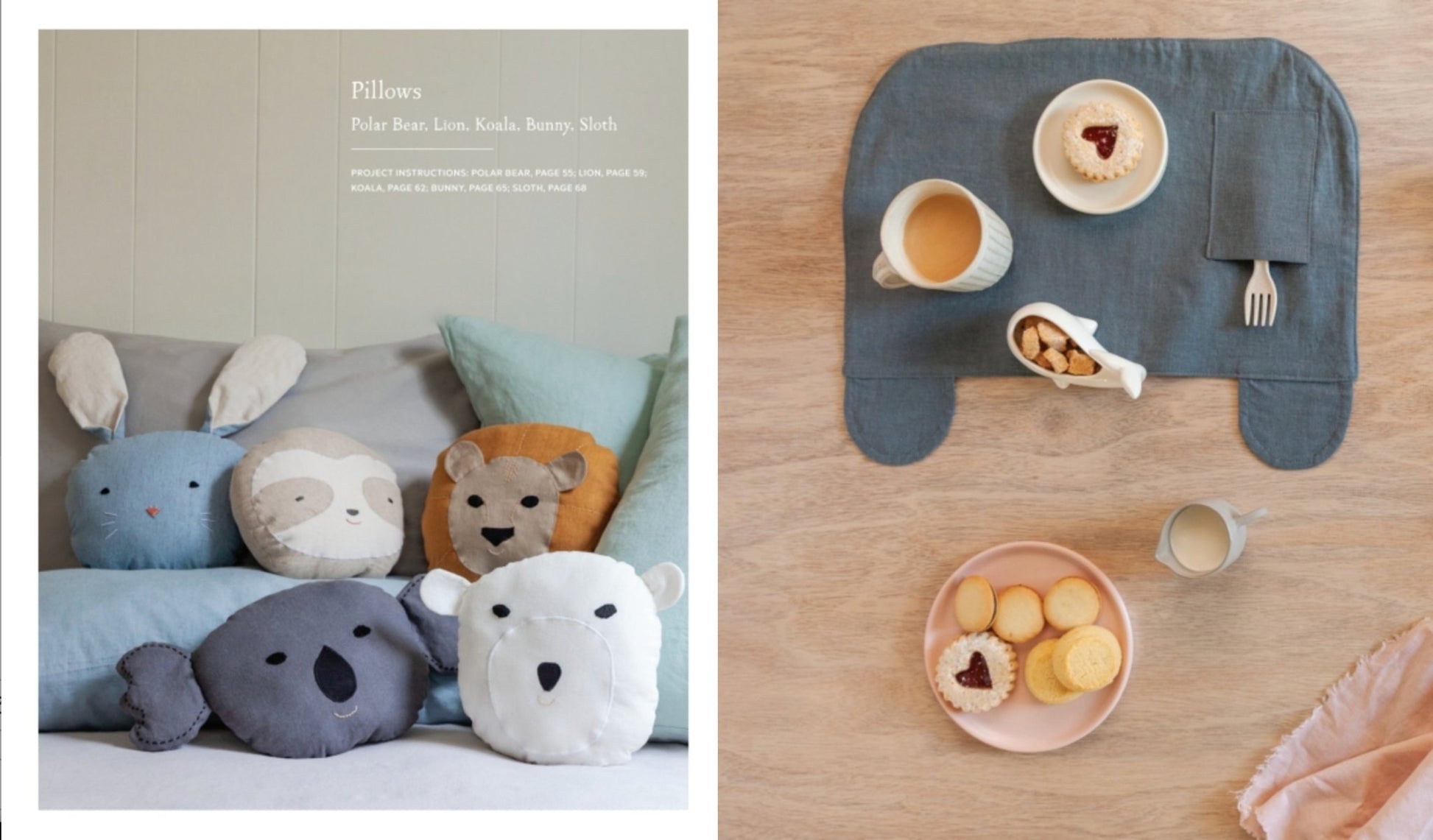 Animal Friends to Sew: Handmade Decor and Gifts for Kids - homesewn