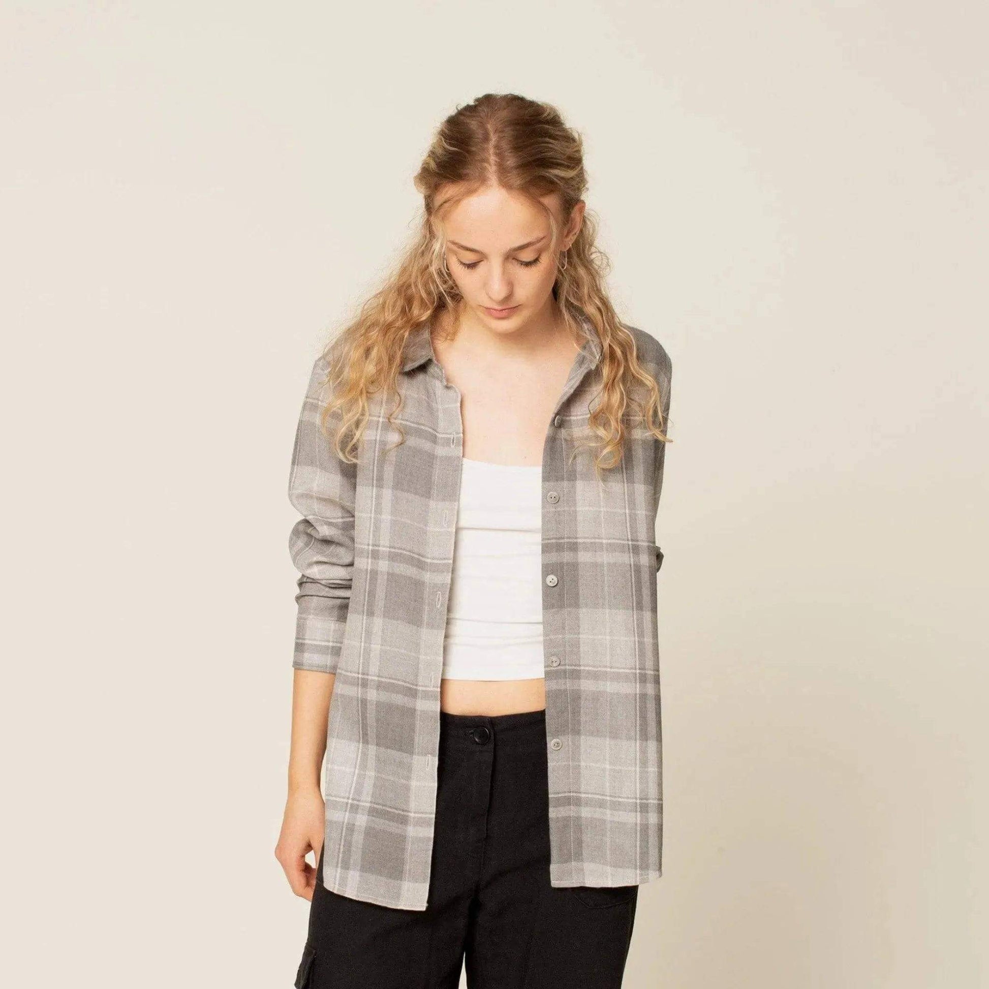 Anna Shirt sewing pattern PDF DOWNLOAD - homesewn
