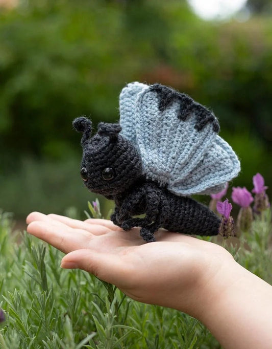 Annabel the Blue Morpho Butterflly - homesewn