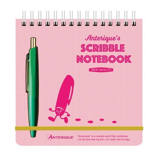 Anterique Gel Pen Notebook - homesewn
