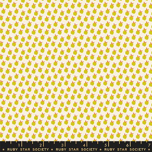 Apples - Pistachio - Catnap QUILTING COTTON/POPLIN - homesewn