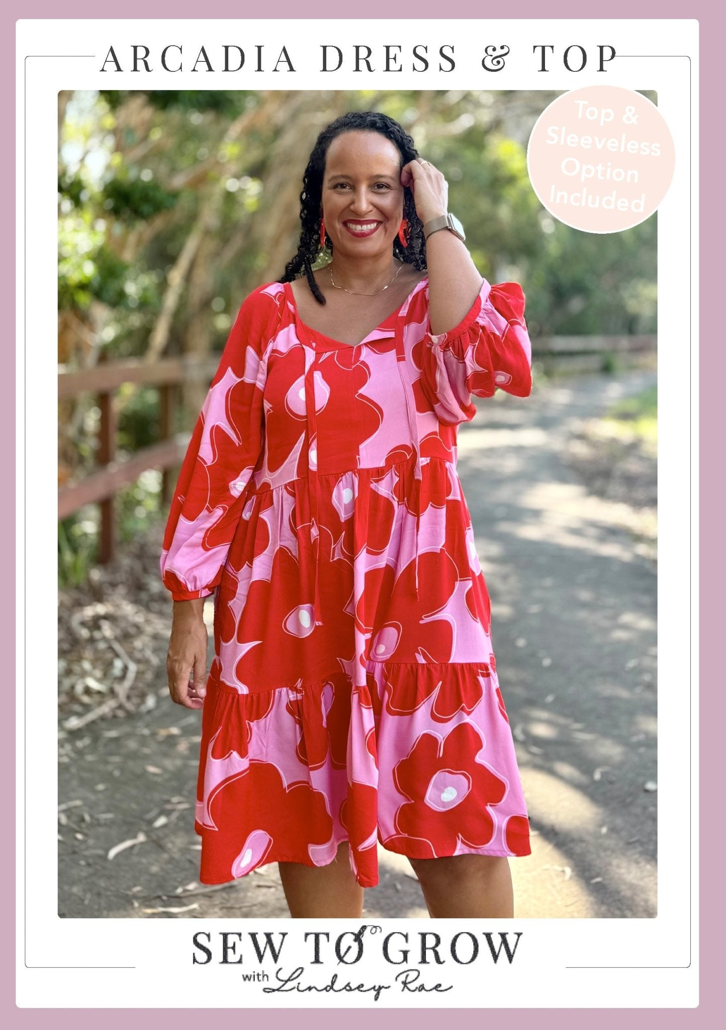 Arcadia Dress and Top DIGITAL PDF PATTERN - homesewn