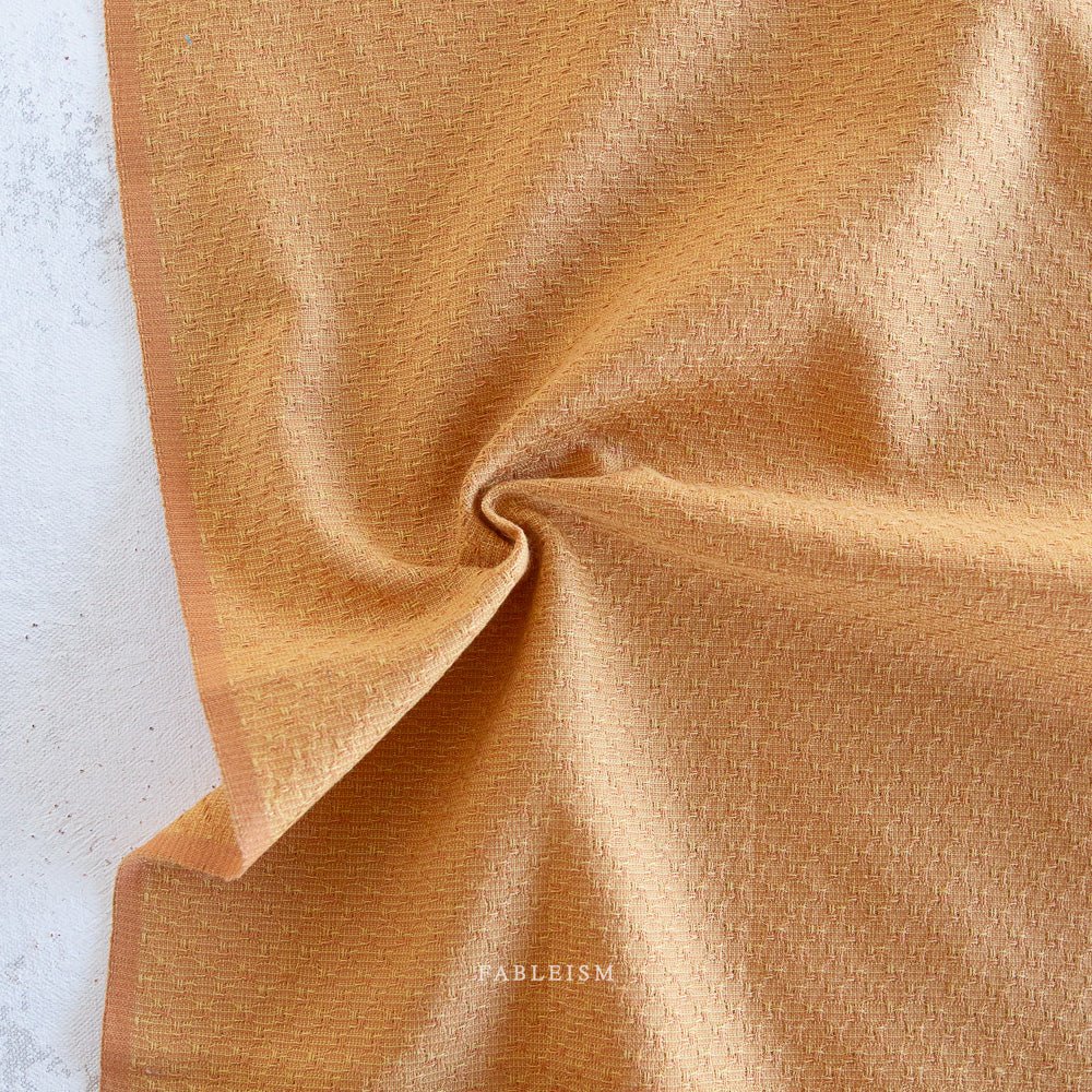 arriving 2/10 Pinwheels 130 gsm - Sunray - Golden Hour Wovens by Fableism - homesewn