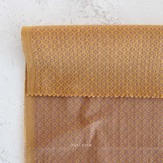 arriving 2/10 Spotted in Bronze (Reversible) 165 gsm - Golden Hour Wovens by Fableism - homesewn