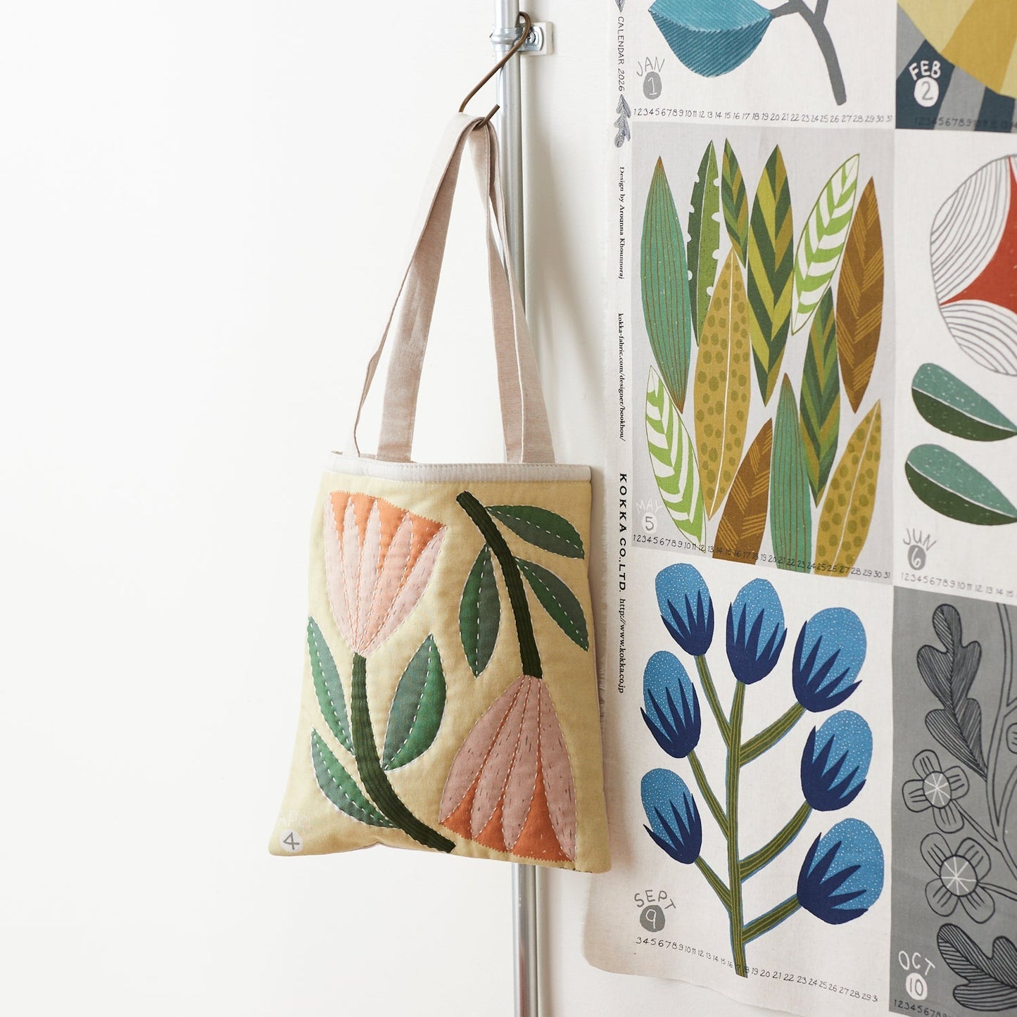 Arriving Late November: Bookhou Calendar 39x42" PANEL - homesewn