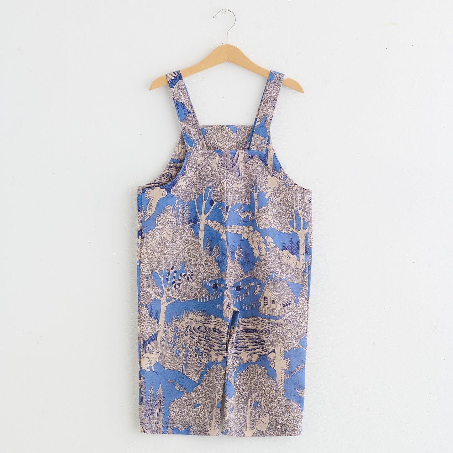 Arriving Late November: Marble SUD/Kokka Forest Toile - Chocolate - COTTON/LINEN Sheeting Fabric (Copy) - homesewn