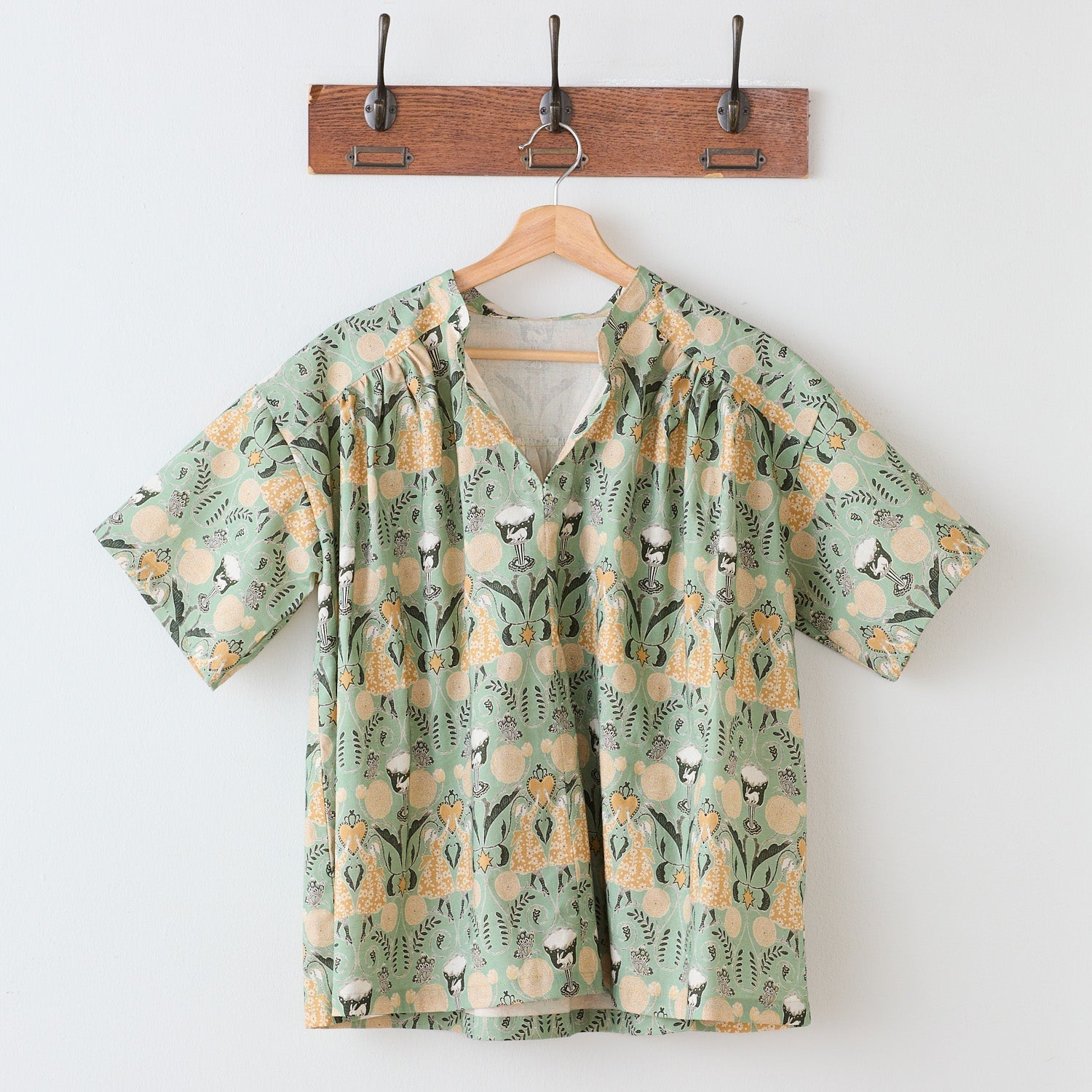 Arriving Late November: Sanae Sugimoto Afternoon Fun Toile - Periwinkle - COTTON/LINEN Sheeting Fabric - homesewn