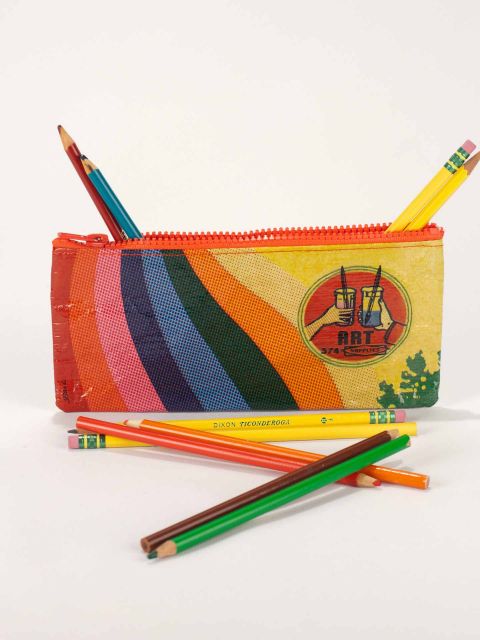 Art Supplies Pencil Case - homesewn