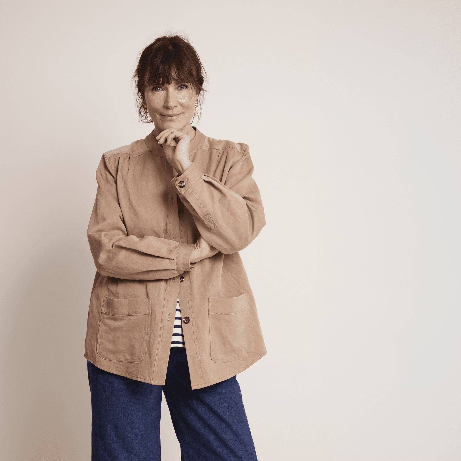 Artist Jacket Sewing Pattern PDF DOWNLOAD - homesewn