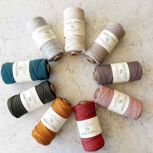 Astrid 4mm Braided Cotton Rope - homesewn