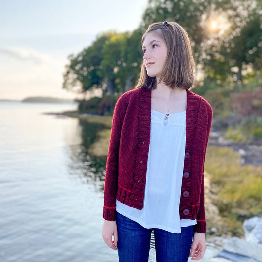 Audrey's Knitted Cardigan Class - homesewn
